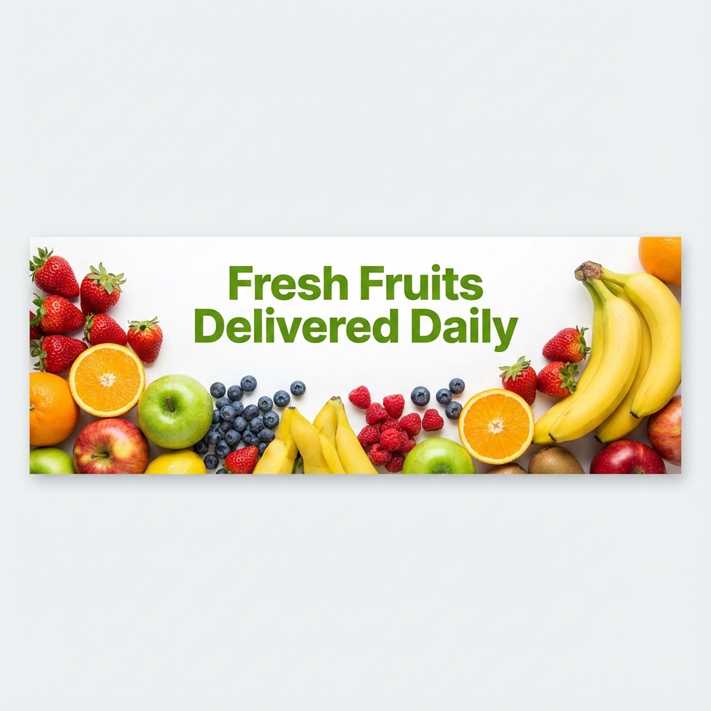 Fresh Fruits Delivered Daily